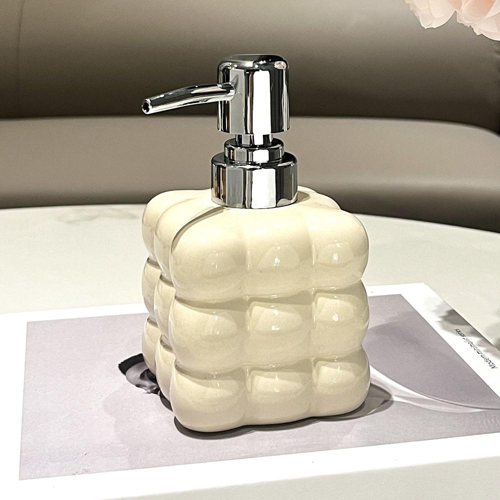 Керамическая бутылка для жидкого мыла Дозатор для мыла Контейнер для мыла Насос для мыла Дозатор для мыла Заправляемая бутылка для мыла