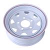 12 Inch Trailer Rim 1100 Lbs Load Capacity 12x4 5 114.3 Trailer Wheel Rim Alloy 5 Bolt Holes for Boat Cargo Trailers