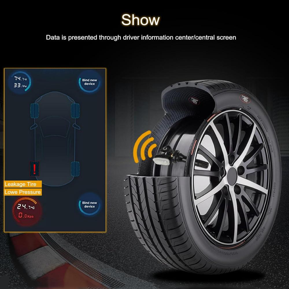 Комплект из 4 датчиков давления в шинах 433 МГц для Chevrolet, Buick, Cadillac