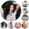 Брелок-зеркальце с подвеской-значком JENNIE "Pretty Girl"