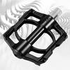 1 пара велосипедных педалей с высокоскоростными подшипниками DU Нескользящая конструкция Универсальные простые в установке Велосипедные плоские педали Аксессуары для велоспорта