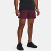 Under Armour Спортивные шорты Peak Solid Color с эластичной талией, мужские шорты темно-коричневого цвета, красные 1376782-600