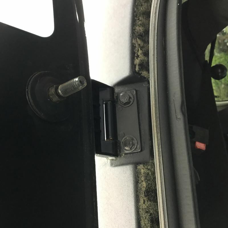 1 пара автомобильных задних подъемных ворот, оконных стеклянных петель, пригодных для Jeep Wrangler YJ TJ LJ 1987-1995