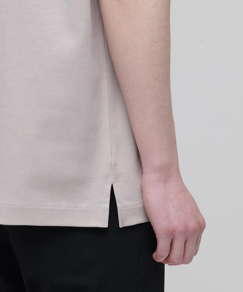 MUSINSA STANDARD Open Collar Polo Shirt [Mushroom]