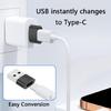 Металлический адаптер Type C на USB 3.1 10 Гбит/с Карманный адаптер для зарядки Несколько размеров Обновления для быстрой передачи данных и зарядки