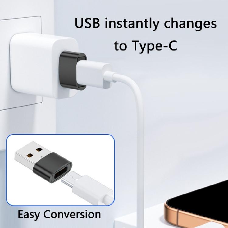 Металлический адаптер Type C на USB 3.1 10 Гбит/с Карманный адаптер для зарядки Несколько размеров Обновления для быстрой передачи данных и зарядки