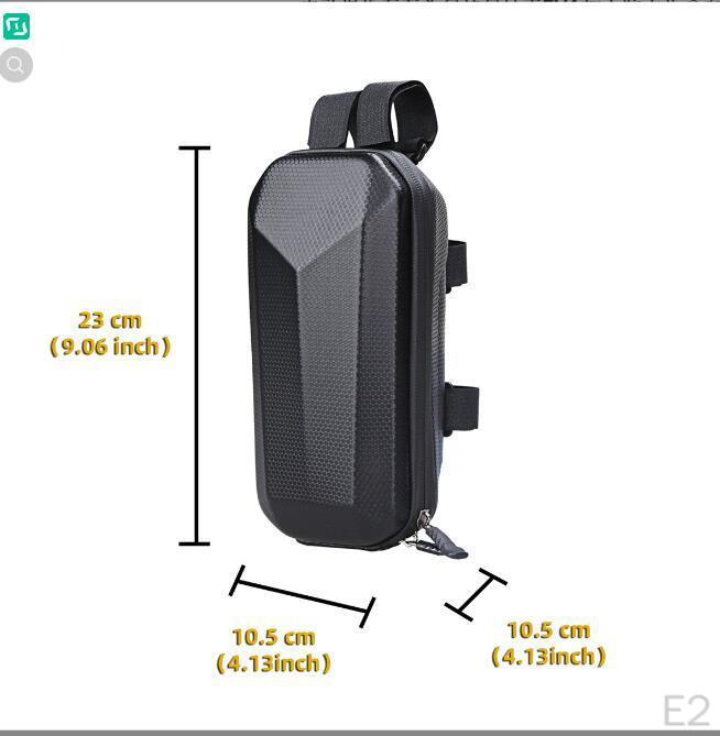 Electric Scooter Handlebar Bag Bike Front Storage 5L Large Capacity Multi Purpose Phone Holder