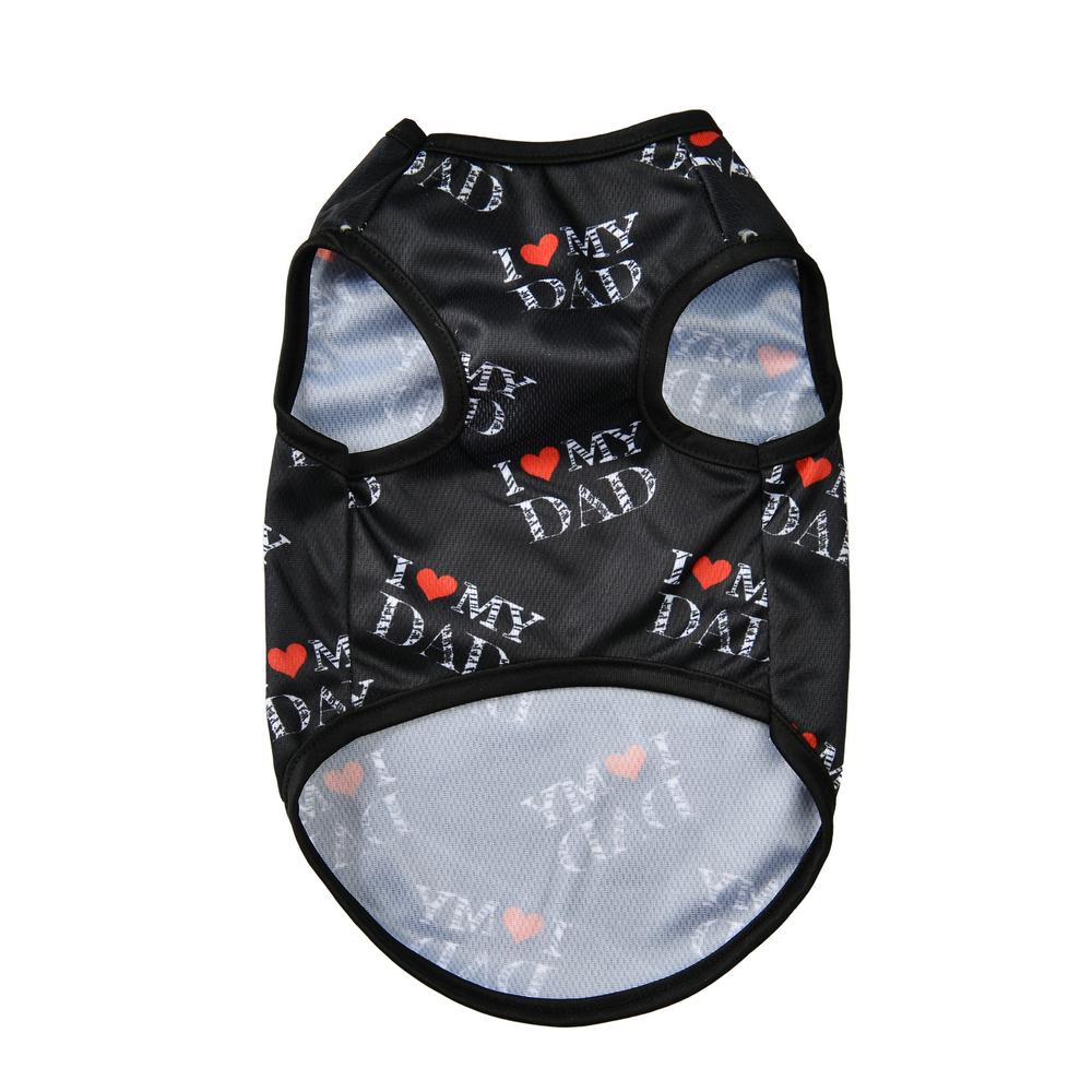 Мягкая одежда для собак средних и маленьких пород, дышащая футболка с принтом «любовь», костюм для щенка, шнауцера, йоркширского чихуахуа, жилет для питомца, пальто