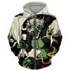 New Vintage Golf Dragon Zipper Hoodie Men Tennis Jacket Y2k 3D Printed Casual Sweatshirt Hip Hop Streetwear Clothing