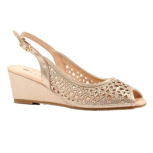 Lunar Womens/Ladies Ramona Wedge Sandals
