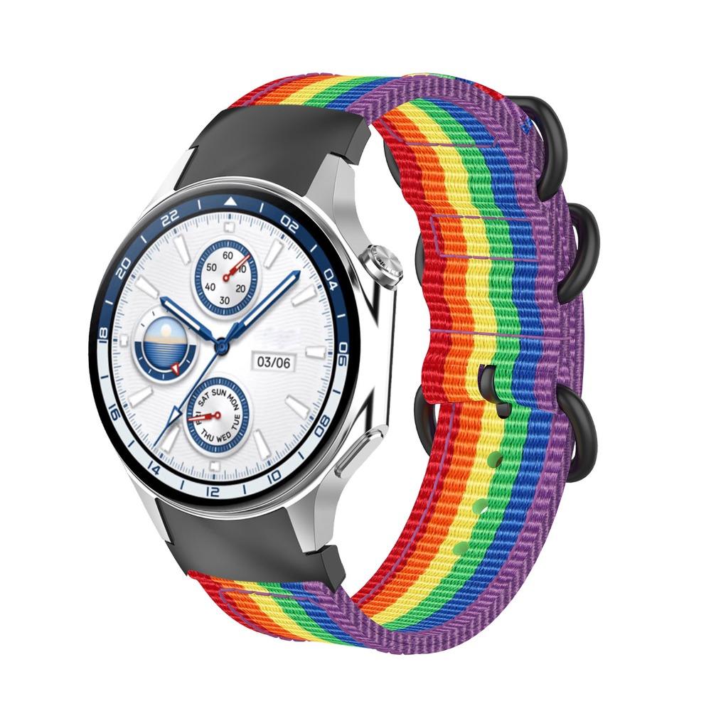 Металлический браслет-коннектор Холщовый ремешок для часов Новый ремешок для часов для OPPO Watch X