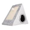 Triangular Cat Scratcher House Muscle Exercise Stress Relief Cat Scratching Toy Multifunctional Cat
