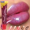 Pearl Purple Plumping Lip Gloss Moisturizing Lip Oil Color Fullness Lips Tint Soft Tube Lip Glaze Makeup Applicator Beauty Care