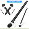 5-in-1 VR Controller Extensions Long Arms for Meta Quest 3 VR Golf Clubs Attachment Tennis Baseball Kayak for Quest3 Accessories