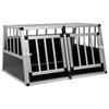 VidaXL Double Door Dog Cage 89 X 69 X 50 Cm 170667