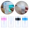 Manicure Liquid 60mL Clean Acetone Nail Polish Remover Pump Dispenser Container Empty Bottle
