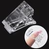 10pcs Acrylic Nail Clip Transparent Gel Quick Building Nail Tips Clips Fingernail Extension UV Clamps Manicure Builder Tools