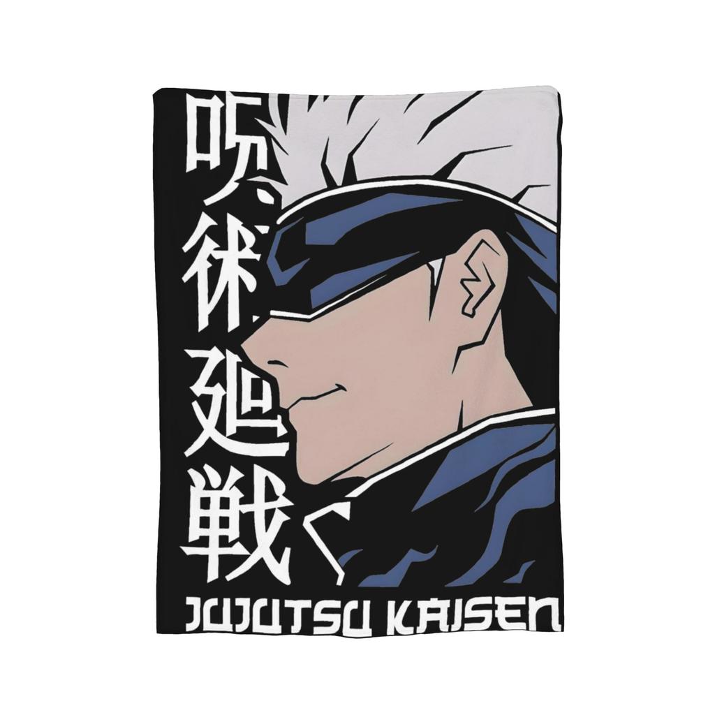 Jujutsu Kaisen Blankets Fleece Summer Air Conditioning Multi-function Lightweight Thin Throw Blanket Bedding Throws