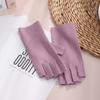 Touchscreen Warm Gloves Short Semi-Finger Mittens New Half Finger Gloves  Autumn Winter