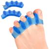 1 пара разделителей пальцев для бурсита пальцев, проставки для пальцев, выпрямители, растягиватель для пальцев, корректор бурсита пальца для женщин и мужчин