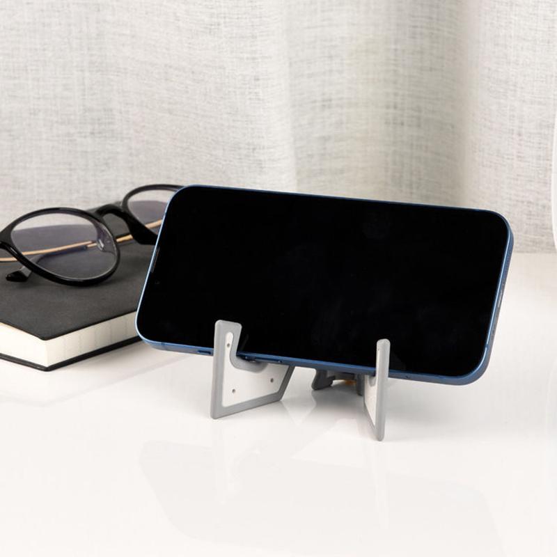 Портативный настольный держатель для телефона, брелок, стабильный, ультратонкий, складной, подставка для мобильного телефона, подставка для мобильного телефона, креативный брелок
