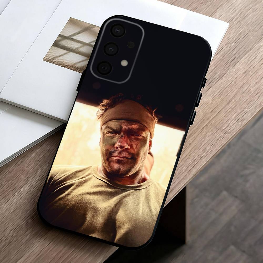 Alan Ritchson Actor Phone Case For Samsung Galaxy A73,A72,A71,A70,A53,A52,A51,Soft Silicone Black Cover