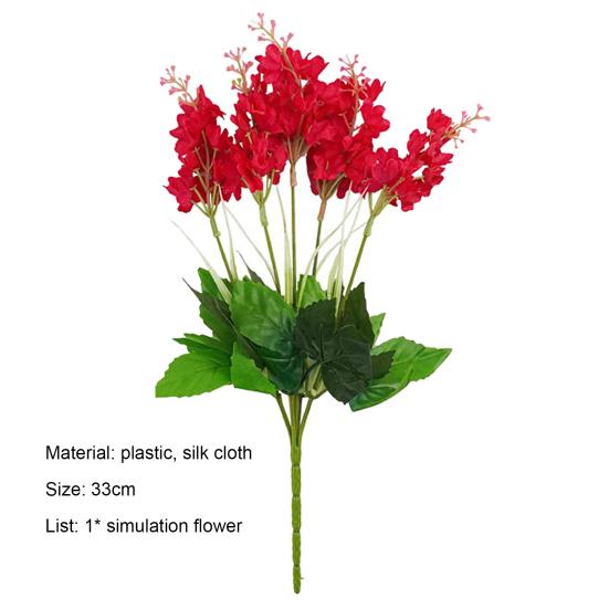 Легкий в уходе искусственный гиацинт, не выцветающий, полезный букет невесты, искусственный цветок