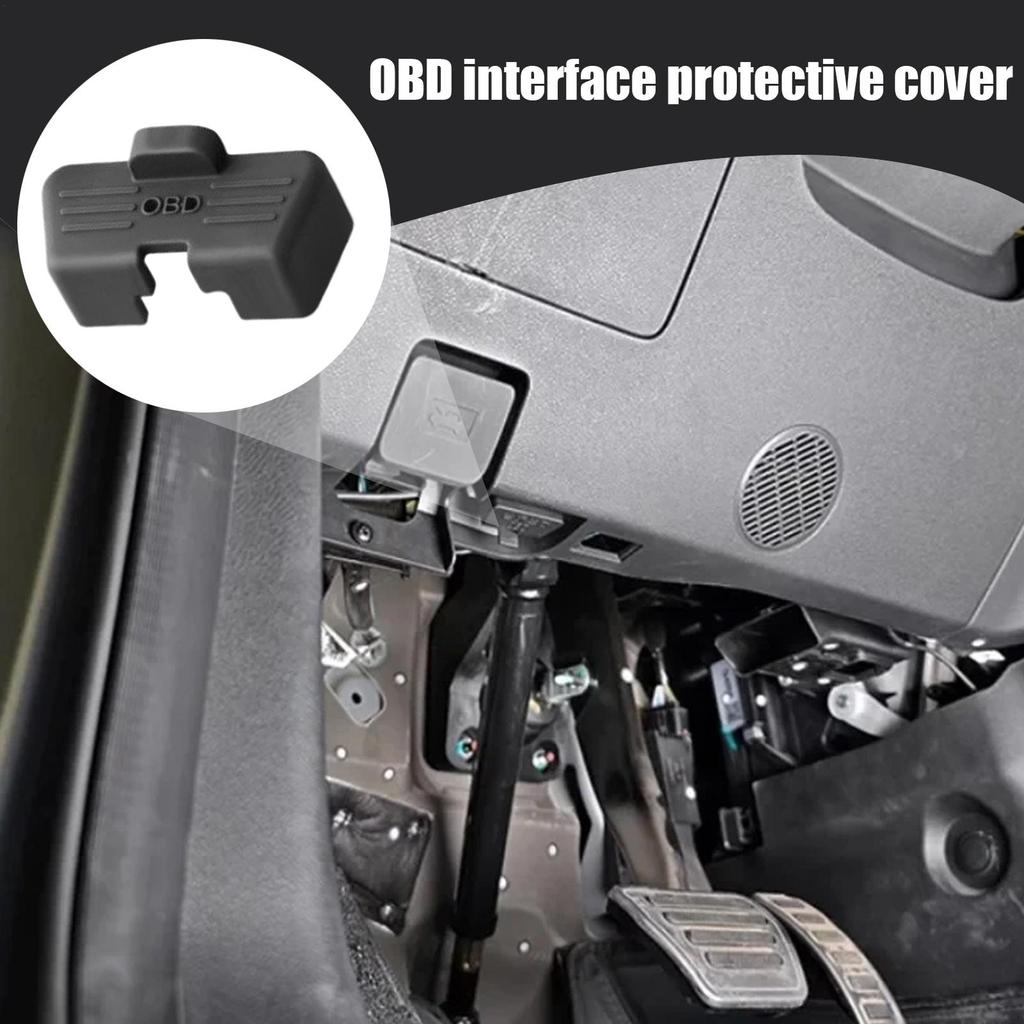 Силиконовая заглушка порта OBD для автомобиля, водонепроницаемая, защита диагностического разъема, для ежедневной езды, приключений, защиты при мойке автомобиля