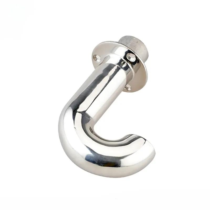 35mm Goose Neck Outlet Wire Tube for Marine Cable Outlet Wire Tidy U Outlet Goose Neck Boat Deck Stainless Steel