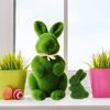 Easter Artificial Grass Bunny Shape Simulation Bonsai Ornaments Emulational