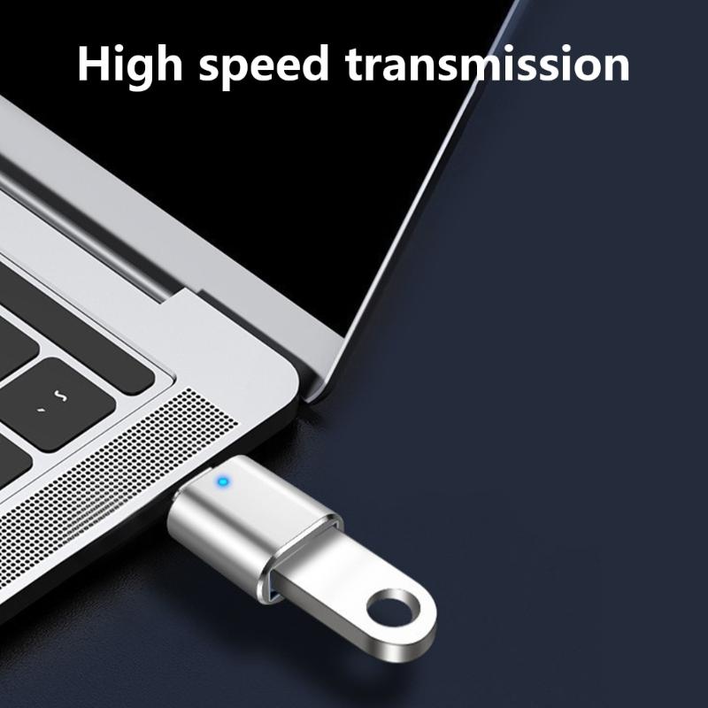 2 шт. USB C на USB Адаптер USB OTG Конвертер Совместимый для Type C Смартфонов Бесшовное Подключение С Различными Устройствами
