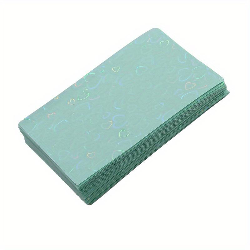 Kpop Card Sleeves Card Holder Heart Bling Photocard Holder Photo Card Films Cards Protector Photo Cards Protective