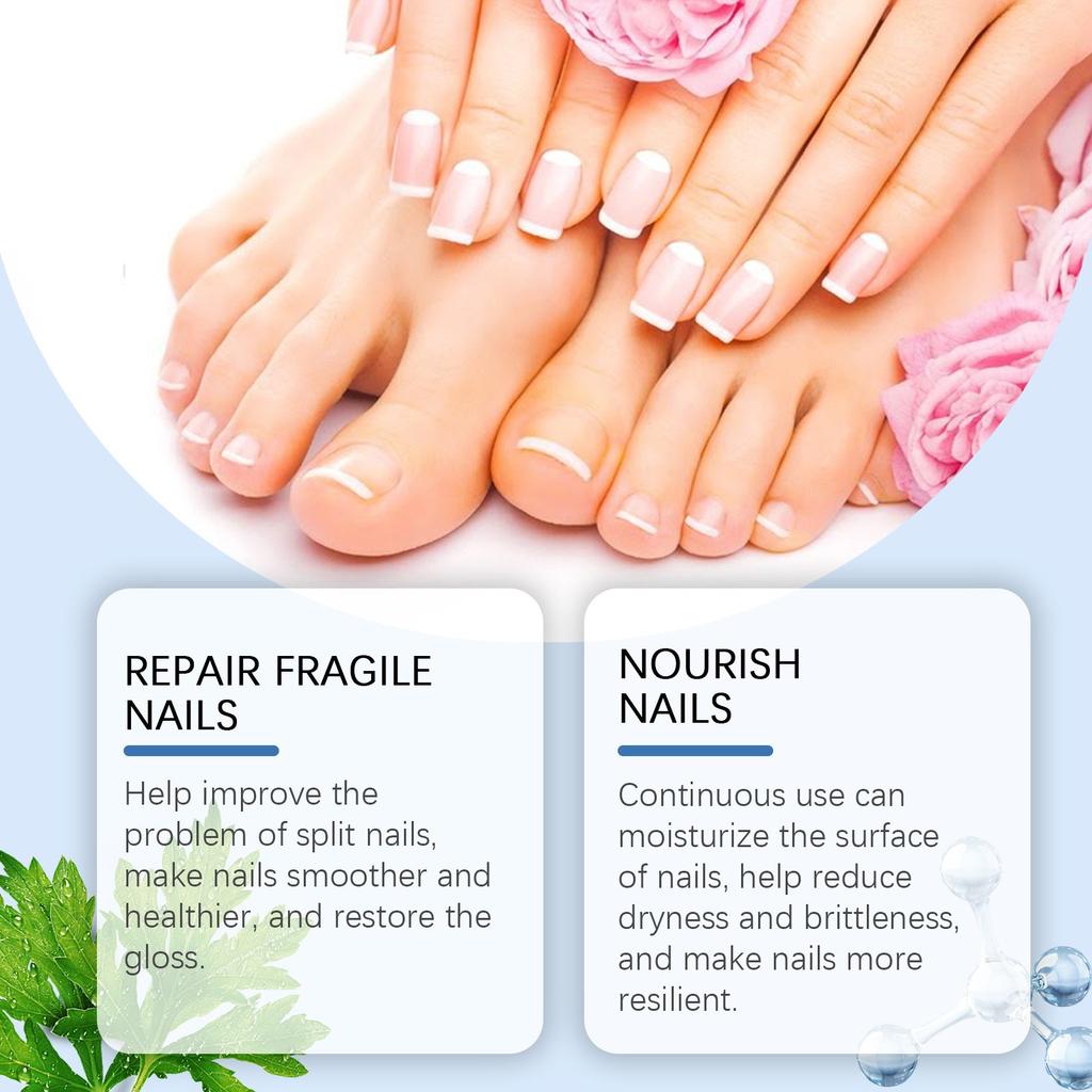 Сыворотка для ухода за ногтями Мягко очищает и осветляет ногти, увлажняет ногти и ногти 30 мл
