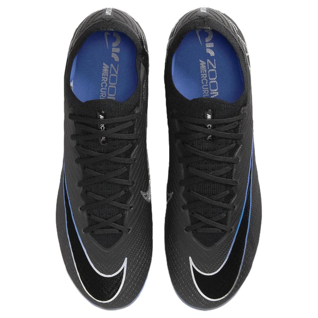 Nike Кроссовки унисекс Zoom Mercurial Vapor 15 Elite SG Pro AC Shadow Pack, черные, Hyper-Royal Chrome DJ5168-040