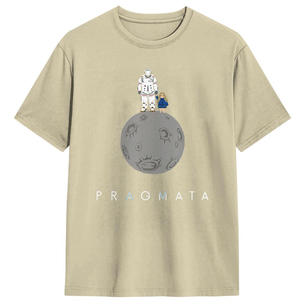 Pragmata Diana Аниме Футболка Унисекс Винтажные Футболки Пляжная Круглый Вырез Харадзюку Футболка Оптом Одежда Большого Размера