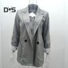 Solid Color Long Sleeve Big Pockets Single Button Office Blazer Fashion Lapel Office Suit Jacket Workwear