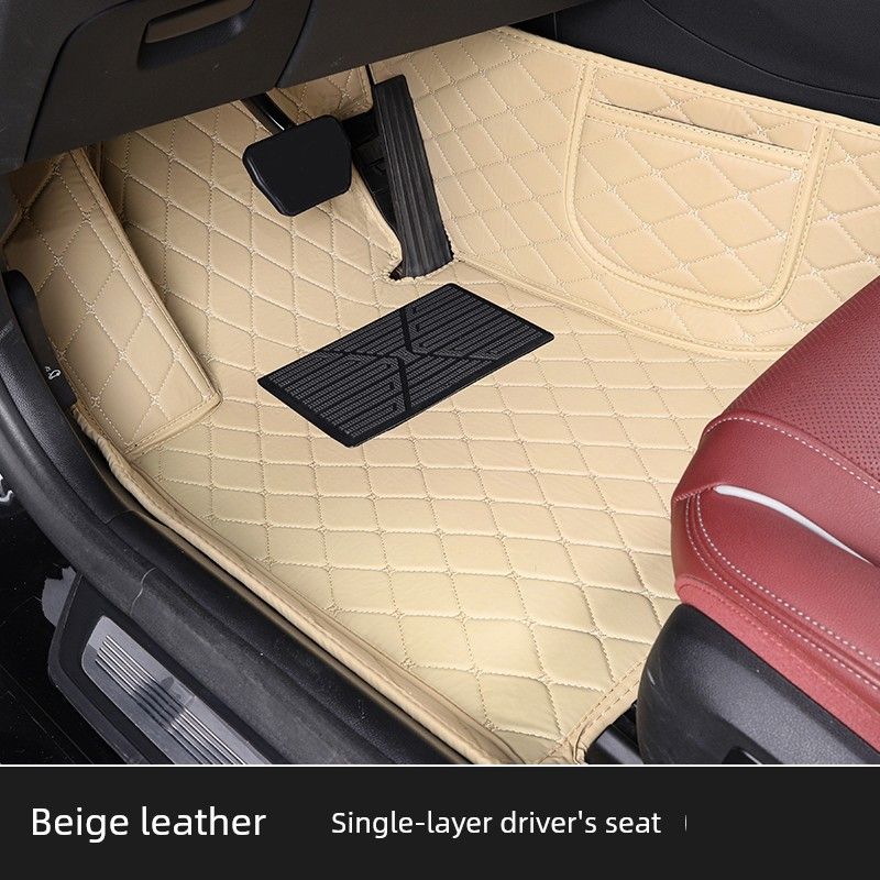 Byd S6 S7 Car Floor Mats, Full-Circle Silk Loop Mats for the Driver's Seat, and Dedicated Foot Mats for the Passenger Seat