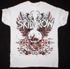 Популярная белая футболка SKID ROW YOUTH GONE WILD с коротким рукавом, унисекс, все размеры