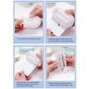 KWtriO 3Hole Paper Punch Ручной мини-дырокол для бумаги с отрывными листами Поддержка отверстия 5,5 мм 5 листов