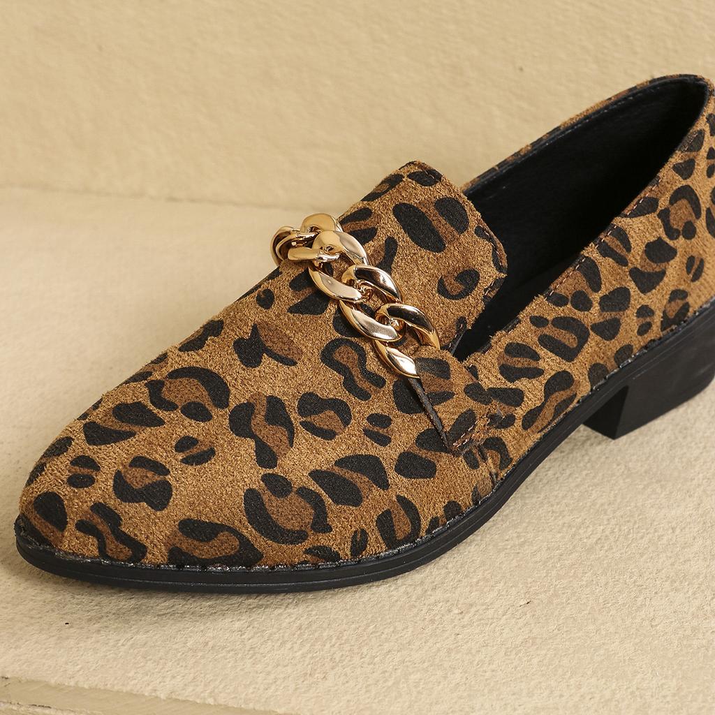 Модные новые осенние женские туфли-лодочки с острым носком на низком каблуке для женщин, уличные туфли с неглубокой подошвой, нескользящие модные туфли-лоферы на платформе