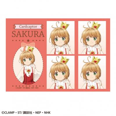 Card Captor Sakura CardCaptor Sakura 25 Сакура-тян Любимая наклейка Д