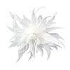 Cloth Feather Flower Brooch Decorative Clothing Pin Suit Lapel Shawl Scarf Badge Women Wedding Party Accessories