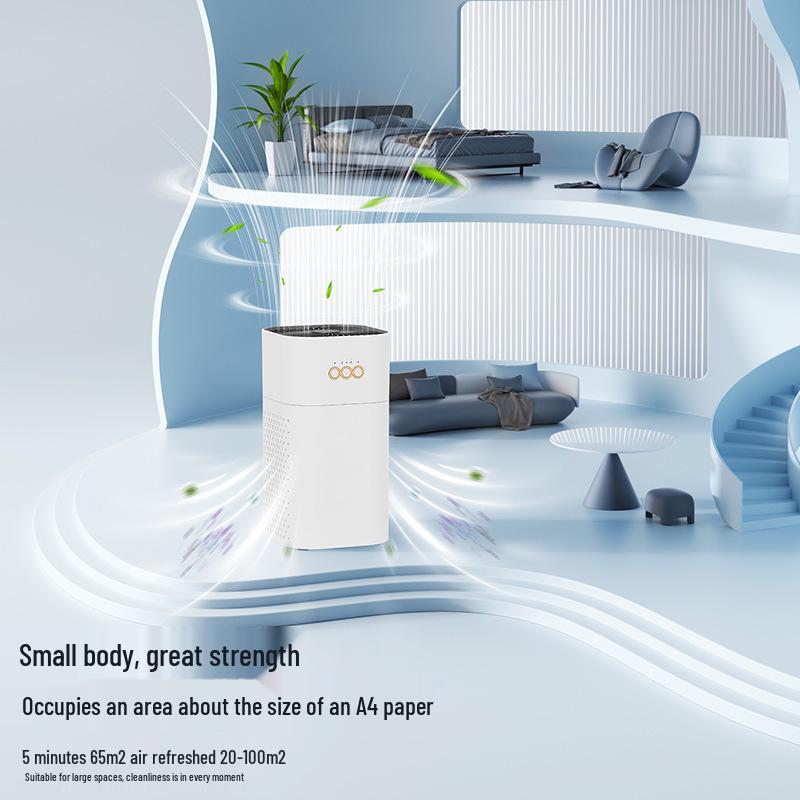 Negative Ion Air Purifier with High-Efficiency Filter for Home and Baby - Eliminates Secondhand Smoke
