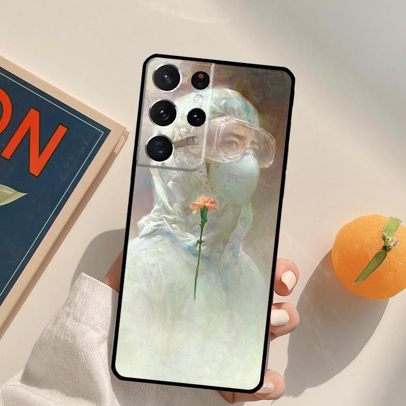 Чехол для телефона 'Медицина Доктор Медсестра' для Samsung Galaxy S25 S26 Ultra S20 S21 S22 S23 S24 Plus S10 S25 FE Задняя крышка