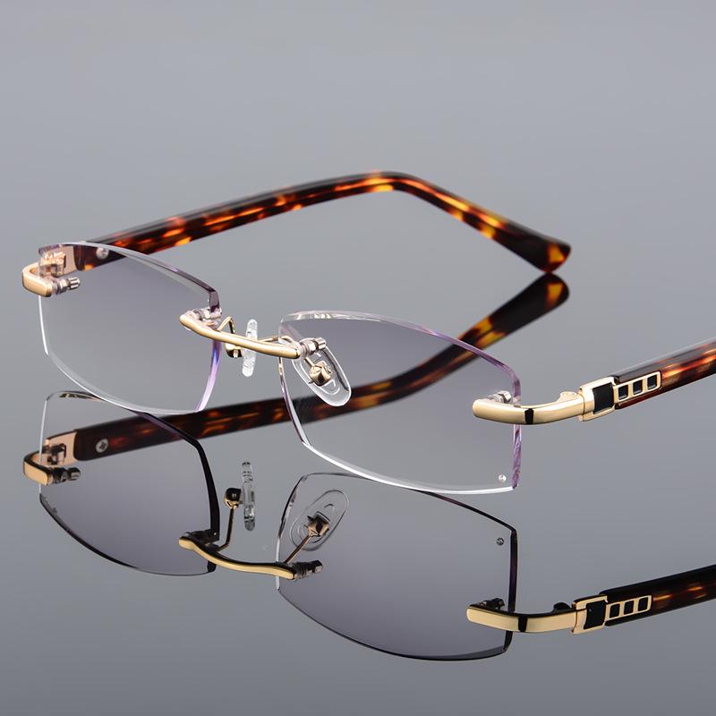 Men Women Full Rim Reading Glasses For Sight Metal Optical Myopia Presbyopic Eyeglasses Diopters