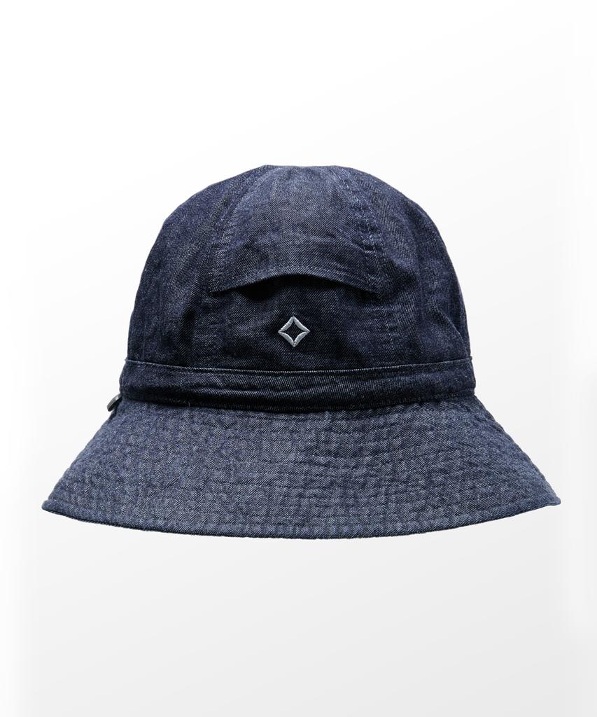 Hellinogseuweeo Field Denim Bucket Hat_Navy