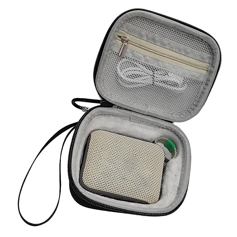 Твердый дорожный чехол Противоударный дорожный защитный чехол с ручным шнурком и карабином Сумка для переноски динамика для портативного динамика JBL Go 4
