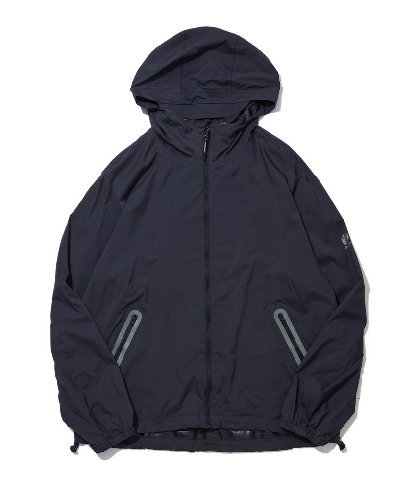 Penfield Ветровка с капюшоном, герметичными швами, легкая, цвет Угольный_Fs1Wj41U
