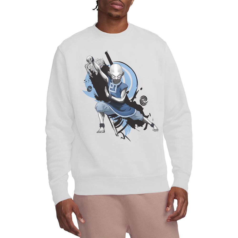 Avatar: The Last Airbender Unisex Adult Energybending Aang Sweatshirt