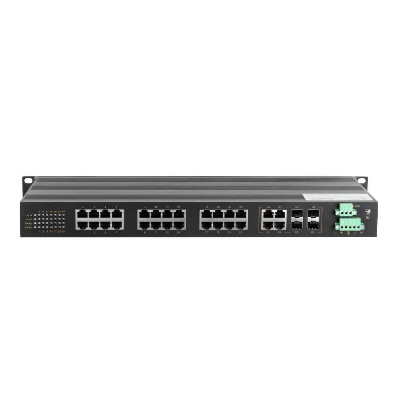 Maiwei 28-Port Gigabit Industrial Ethernet Switch